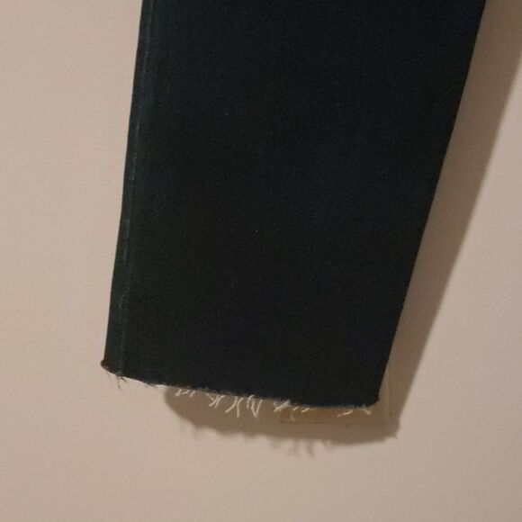 RISEN JEANS Womens sz 26 High Rise Straight Leg Ankle Dark Blue - Picture 5 of 7